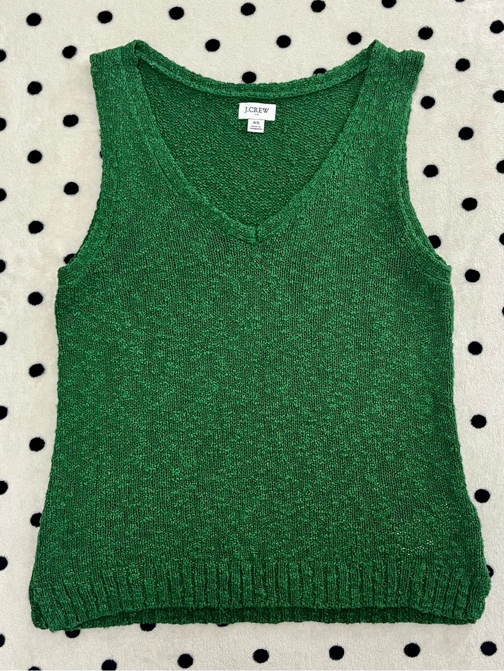 J. Crew Factory V-Neck Sweater Tank Top Size XS